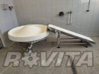 Hartmann Clip machine turntable conveyor